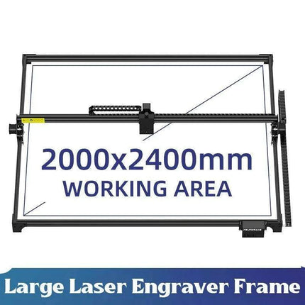 Customizable Large Format CNC Laser Engraver for Versatile Material Use - Très Elite