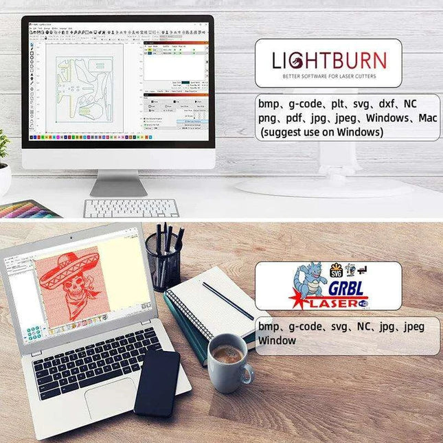 Customizable Large Format CNC Laser Engraver for Versatile Material Use