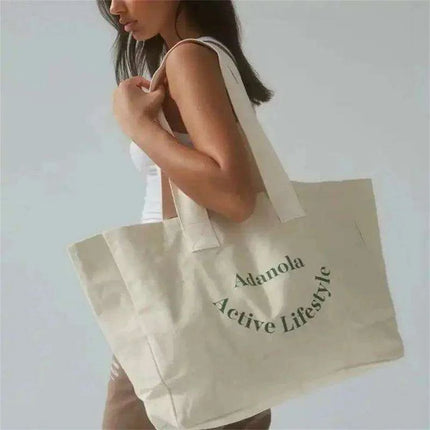 Customizable Luxury Cotton Tote Bag - Bulk Purchase Option - Très Elite