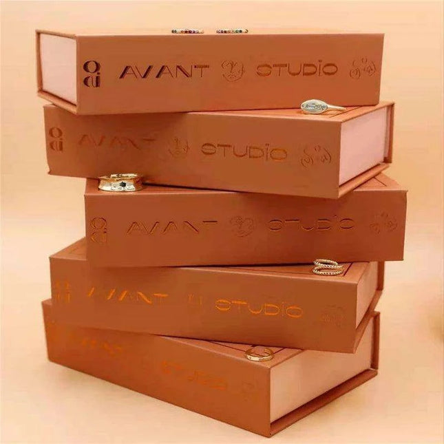 Customizable Magnetic Jewelry Packaging Boxes - 500 Piece Premium Set