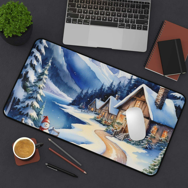Customizable Neoprene Desk Mat for an Inspired Work Environment