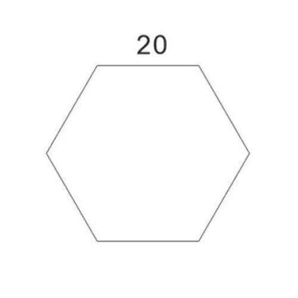 Customizable Transparent Hexagon Acrylic Ring Box with Engraved Name and Date - Elegant Jewelry Display- Très Elite- Très Elite