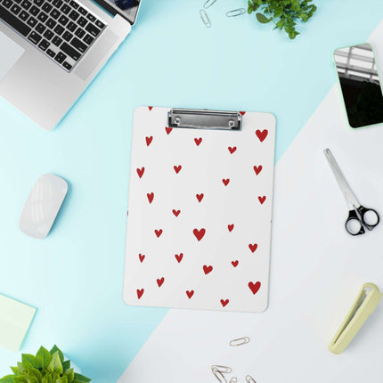 Customizable Valentine's Day Coach Clipboard for Basketball - Perfect Gift for Coaches - Très Elite