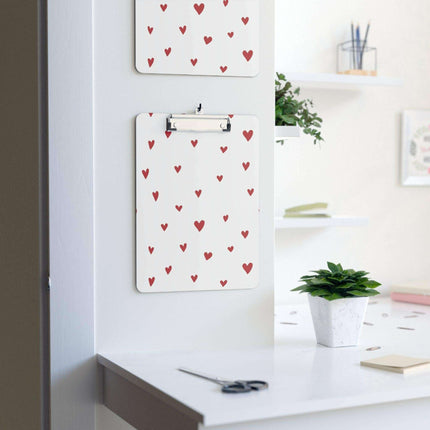 Customizable Valentine's Day Coach Clipboard for Basketball - Perfect Gift for Coaches - Très Elite