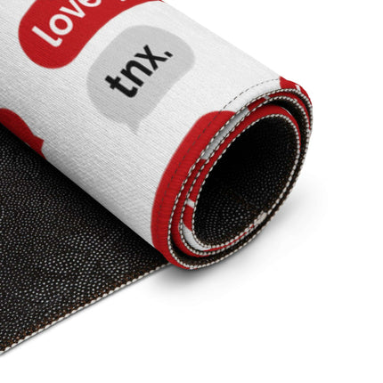 Customizable Valentine's Day Plush Area Rug - Experience Ultimate Comfort and Distinctive Charm - Très Elite