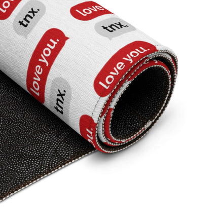 Customizable Valentine's Day Plush Area Rug - Experience Ultimate Comfort and Distinctive Charm - Très Elite