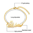 Chain bracelet gold