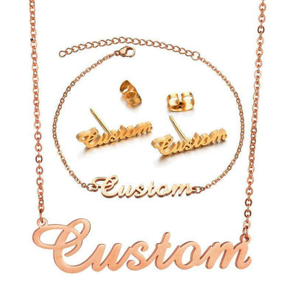 Customize Necklace, Ring, Ear Nails - Très Elite