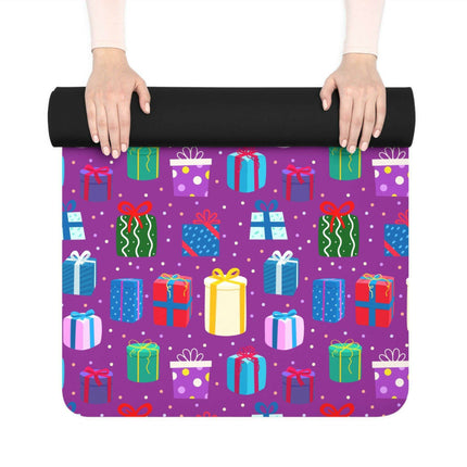 Customized Festive Yoga Mat for Enhanced Comfort and Stability
