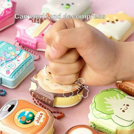 Cute Cartoon Character Silicone Memo Pad and Planner Sticker Set - Très Elite