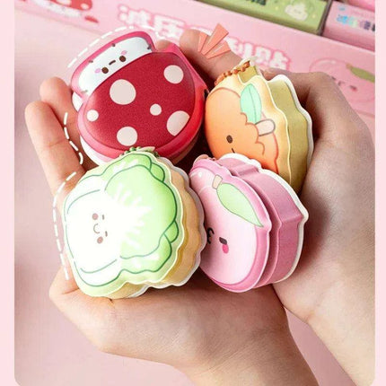 Cute Cartoon Character Silicone Memo Pad and Planner Sticker Set - Très Elite