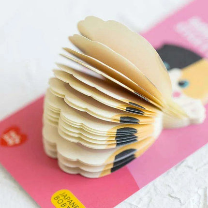 Cute Cat-Themed Sticky Memo Pad - Très Elite