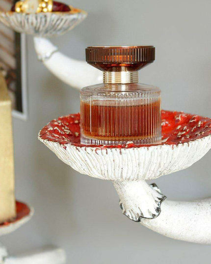 Whimsical Cloud Mushroom Hanging Shelf - Charming Resin Decor Accent