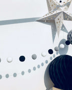 3CM white gray and black