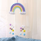 Rainbow Pom Pom Fringe5