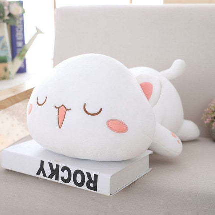 Purrfect Plush Cat Cuddle Cushion - Adorable Softness for Feline Fans