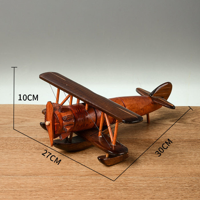 Vintage Handcrafted Wooden Aircraft Decoration for Home and Tabletop Model Display

Vintage Handmade Wooden Airplane Ornament for Home Decor and Tabletop Display