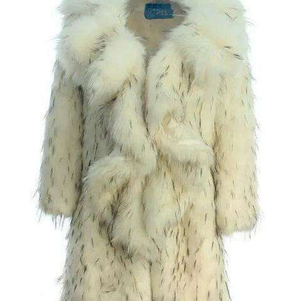 Chic Faux Fur Trench Coat for Women - Ultimate Comfort & Style