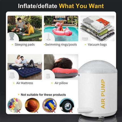 ElegantAir™ Cordless Dual-Use Inflator: Luxury Meets Efficiency