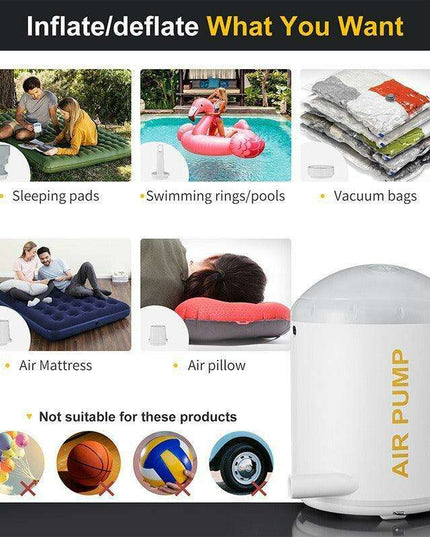 ElegantAir™ Cordless Dual-Use Inflator: Luxury Meets Efficiency