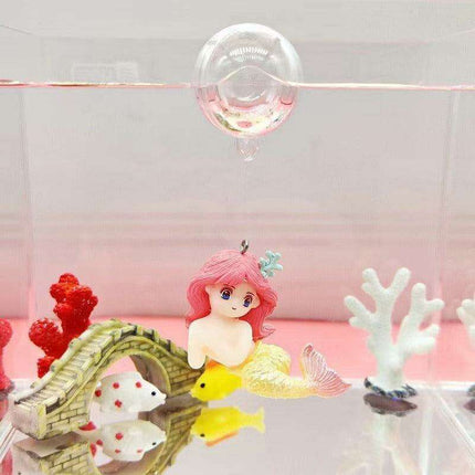 Aquatic Harmony: Chinese-Inspired Resin Sculpture for Enchanting Aquariums
