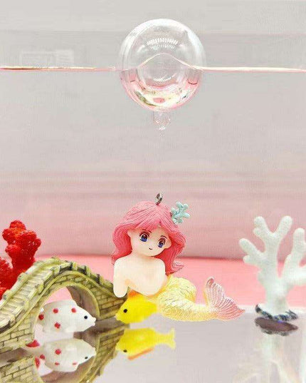 Aquatic Harmony: Chinese-Inspired Resin Sculpture for Enchanting Aquariums