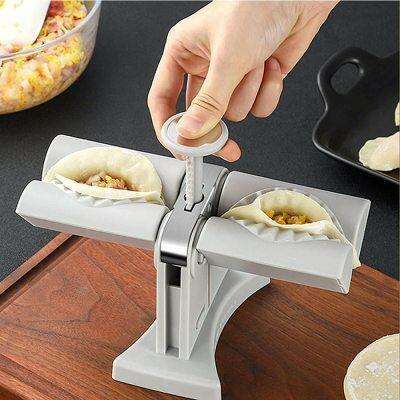 Effortless Dual-Head Dumpling Machine - Your Ultimate Home Cooking Companion