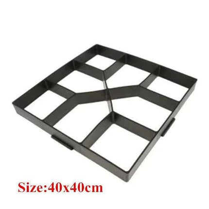DIY Garden Pathway Mold for Paving Stones - Create Custom Walkways with Manually Crafted Concrete Slabs - Très Elite
