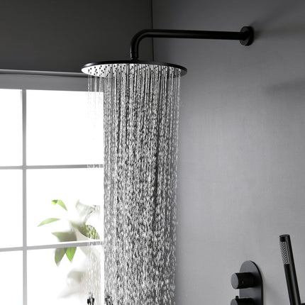 Thermostatic Rainfall Shower System with Handheld & Valve