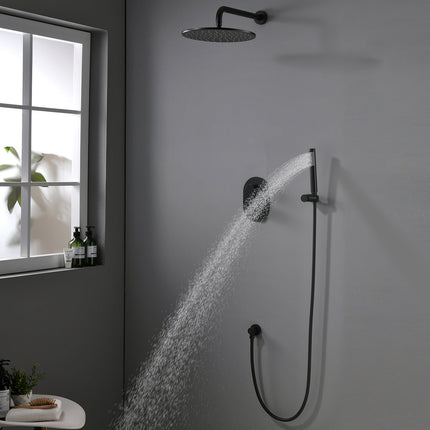 Thermostatic Rainfall Shower System with Handheld & Valve