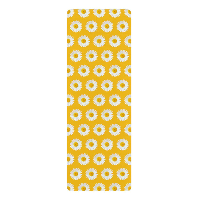 Daisy Dreamscape Microfiber Suede Yoga Mat for Enhanced Performance