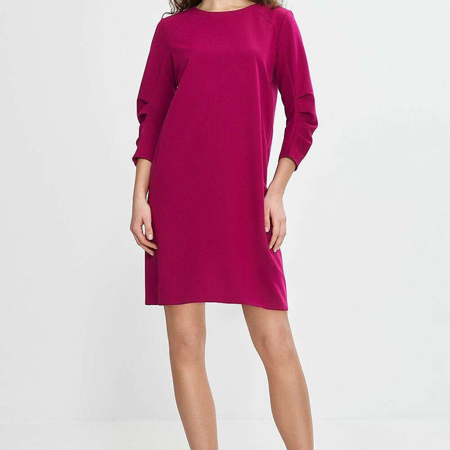 Daydress 211816 Round Neckline A Line Silhouette Knee Length