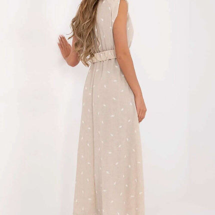 Daydress 212302 Maxi Sleeveless Summer Dress With Collar - Très Elite