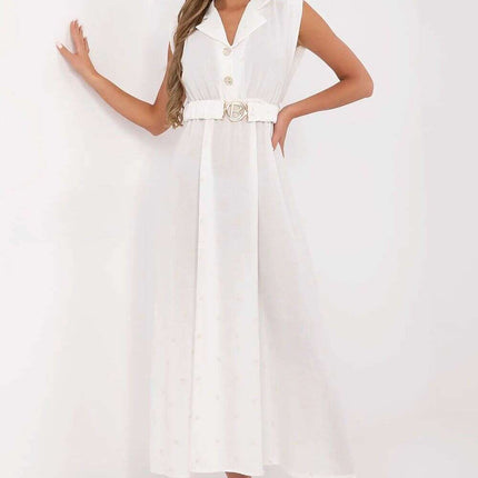 Daydress 212302 Maxi Sleeveless Summer Dress With Collar - Très Elite
