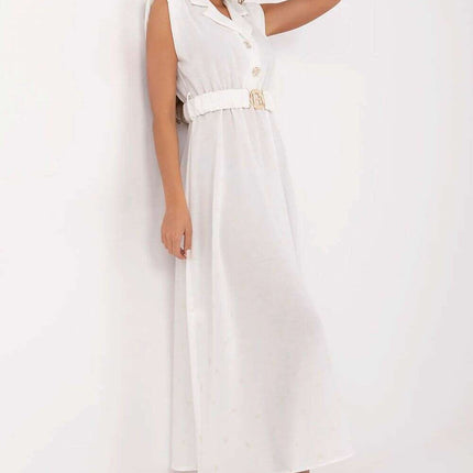 Daydress 212302 Maxi Sleeveless Summer Dress With Collar - Très Elite