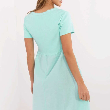 Daydress 213790 Flared Summer Dress Cotton Elastane Blend - Très Elite