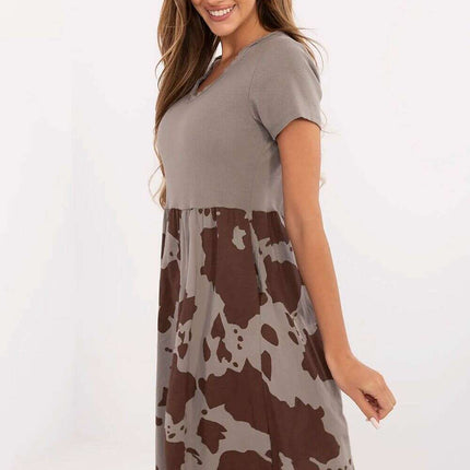 Daydress 213803 Summer Flared Cotton Elastane Dress - Très Elite