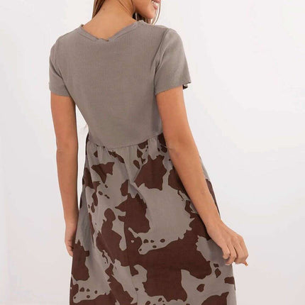 Daydress 213803 Summer Flared Cotton Elastane Dress - Très Elite