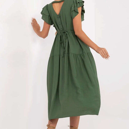 Daydress 213806 Flared Summer Dress Breathable Viscose - Très Elite