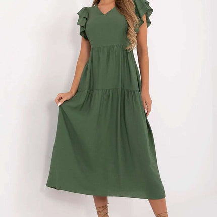 Daydress 213806 Flared Summer Dress Breathable Viscose - Très Elite