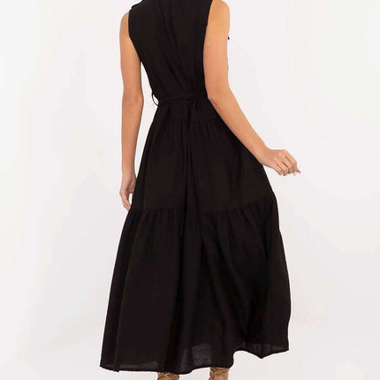 Daydress 214037 Maxi Sleeveless Dress With Collar Closure - Très Elite
