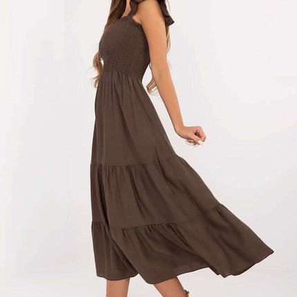Daydress 214073 Breezy Summer Dress With Flared Silhouette - Très Elite