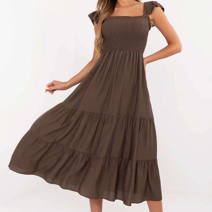 Daydress 214073 Breezy Summer Dress With Flared Silhouette - Très Elite