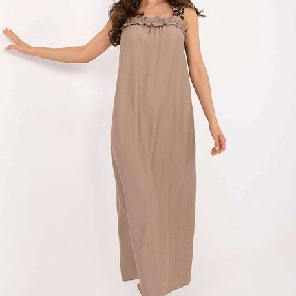 Daydress 215173 Lightweight Summer Maxi Dress With Straps - Très Elite