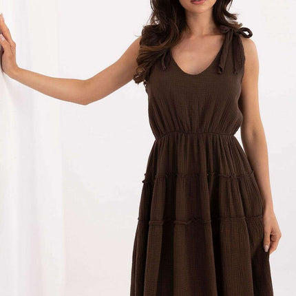 Daydress 215201 Lightweight Cotton Summer Muslin Dress - Très Elite