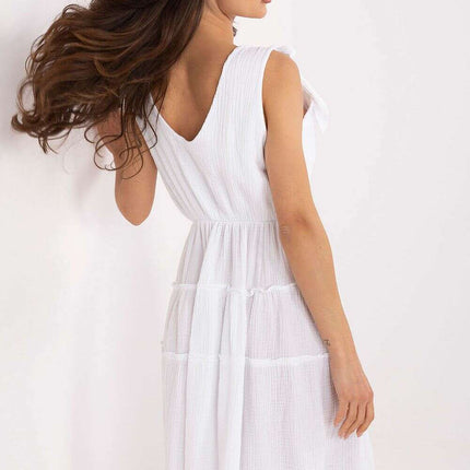 Daydress 215203 Summer Cotton Flared Dress For Women - Très Elite