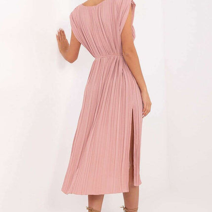 Daydress 215879 Summer Midi Dress Pleated Sleeveless - Très Elite