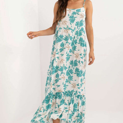 Daydress Model 198944 Flowy Viscose Summer Dress For Women - Très Elite