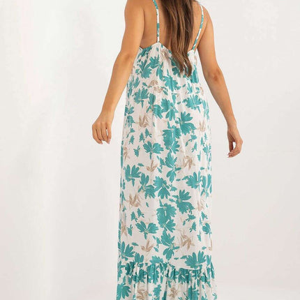 Daydress Model 198944 Flowy Viscose Summer Dress For Women - Très Elite