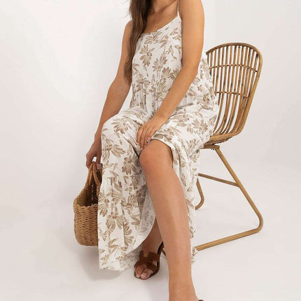 Daydress Model 198944 Flowy Viscose Summer Dress For Women - Très Elite